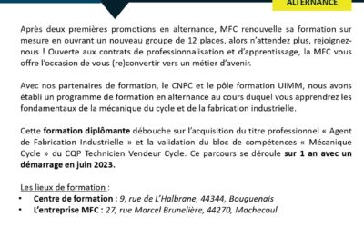 Alternance Agent.e de Fabrication Cycles
