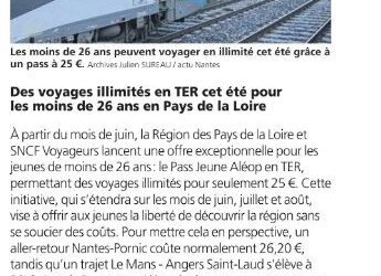 Aide au transport pour les moins de 26 ans