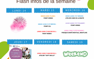 Flash Infos de la Mission Locale