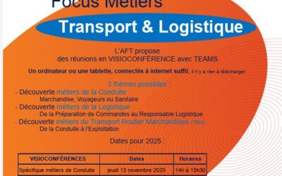 Focus Métiers Transport et Logistique