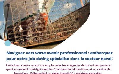Job Dating spécial secteur naval