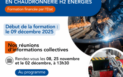 Formation Technicien en Chaudronnerie H2 Energies